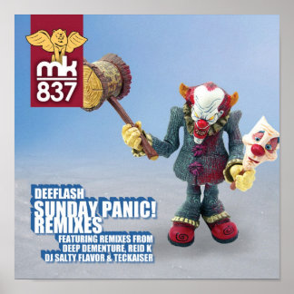 Record Sleeve Proof: Sunday Panic! Remixes Poster
