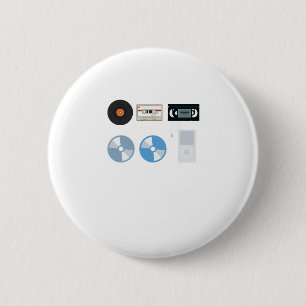 Record to MP3 design 2 Inch Round Button