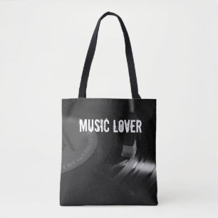 Record Tote: Customizable Tote Bag