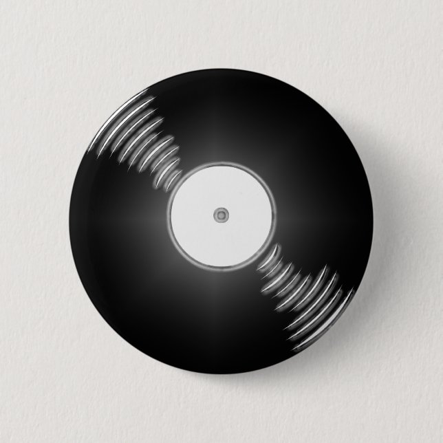 Record - You spin me right round baby 2 Inch Round Button (Front)