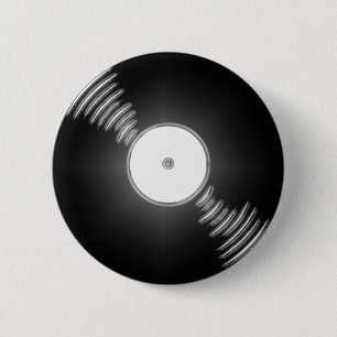 Record - You spin me right round baby 2 Inch Round Button