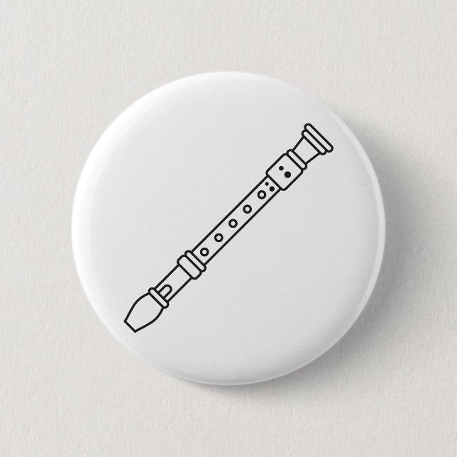 Recorder 2 Inch Round Button (Front)