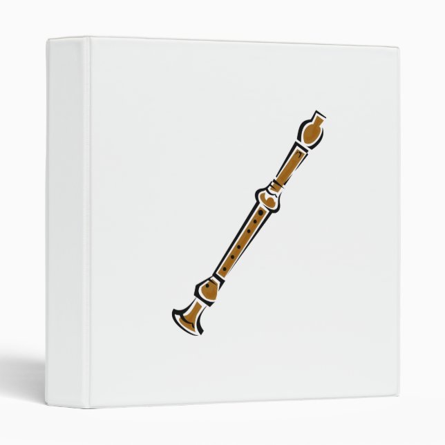 Recorder Binder (Front/Spine)