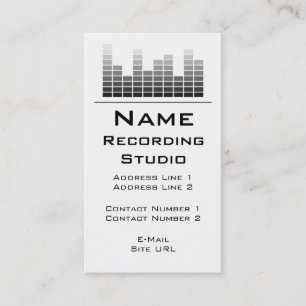 Recording Studio Business Card