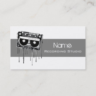 Recording Studio Business Card