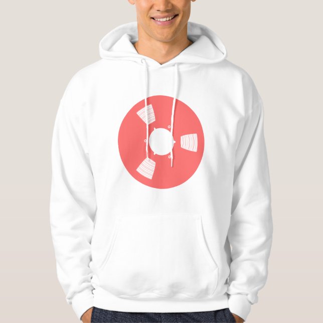 Recording Tape Spool Hoodie (Front)