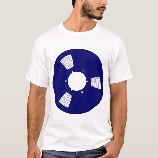 Recording Tape Spool T-Shirt (Front)