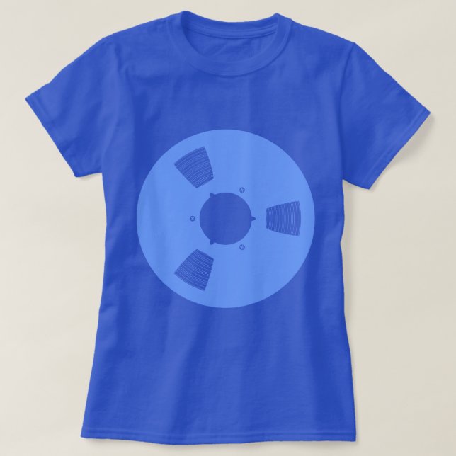 Recording Tape Spool T-Shirt (Design Front)