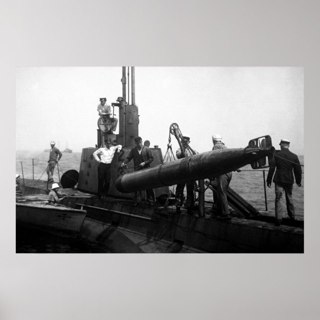 Recovering a Torpedo Poster (Front)