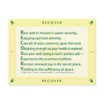 Recovery (Acrostic)