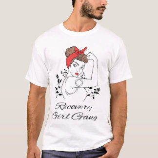 Recovery Girl Gang Narcotics Anonymous NA AA 12 St T-Shirt
