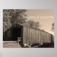 Recovery is a Journey poster/Motivational II