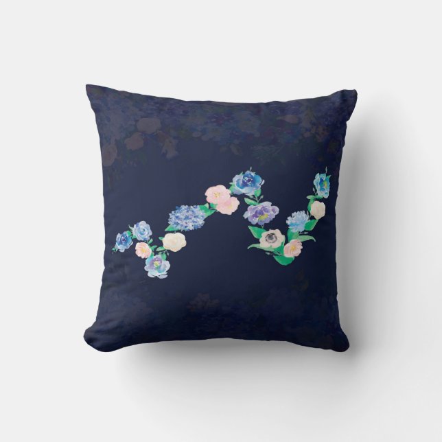 Recovery isn't Linear Throw Pillow (Front)