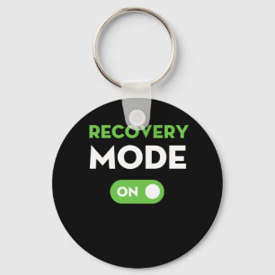 Recovery Mode On Get Well Gifts Funny Injury Keychain