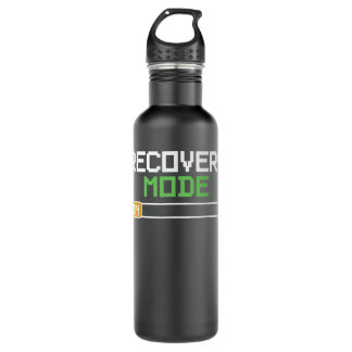 Recovery Mode On Get Well Gifts Funny Injurys 710 Ml Water Bottle
