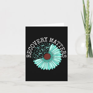 Recovery S Drug Alcohol Awareness Addiction Ribbon Card