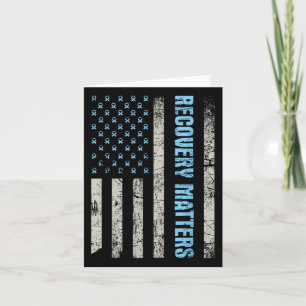 Recovery S - Sobriety Anniversary Sober Aa Na Card