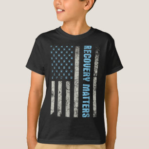 Recovery S - Sobriety Anniversary Sober Aa Na T-Shirt