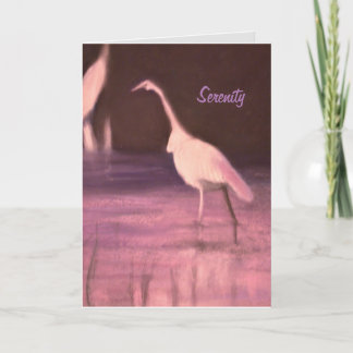 Recovery "Serenity" Card