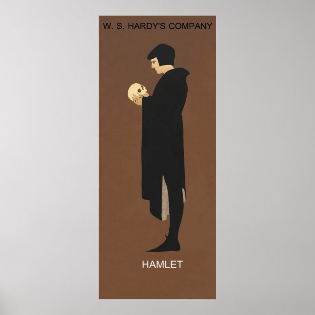 Récréation de Hamlet, poster vintage (Devant)