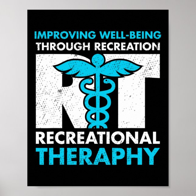 Recreation Recreational Therapy Month  Poster (Front)