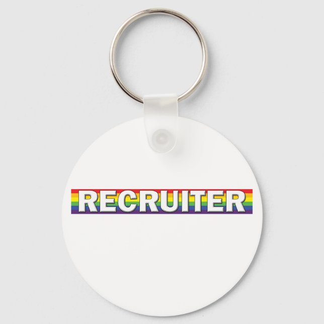 Recruiter Keychain (Front)