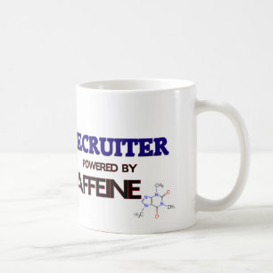 Recruiter Powered by caffeine Coffee Mug