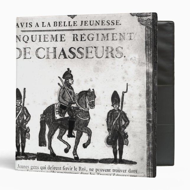 Recruitment poster for the Fifth Regiment Binder (Front/Inside)