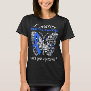 Rectal Cancer Awareness Month Ribbon Gifts T-Shirt