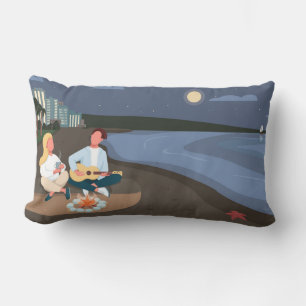 Rectangle 50e anniversaire Keepsaké Coussin