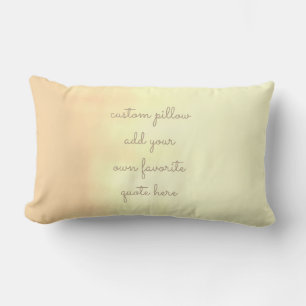 Rectangle ajouter une citation coussin sepia et pink ombre
