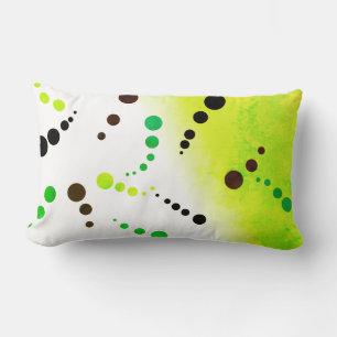 Rectangle Art Abstrait Peinture D'Un Coussin Coussin Type