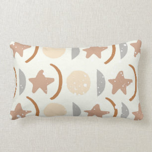 Rectangle baby shower coussin de la pouponnière de la Lune d