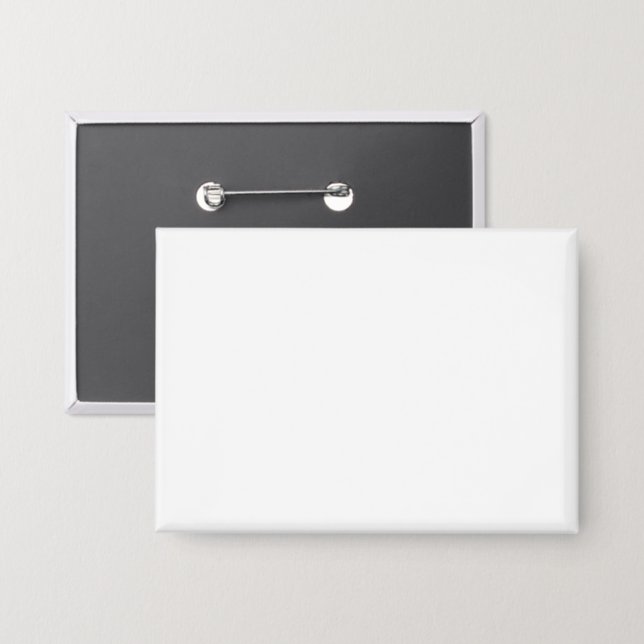 Rectangle Button, 3.5" x 2.5" (Front/Back)