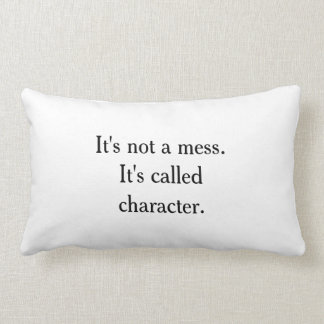 Rectangle Ce n'est pas un coussin drôle de désordre