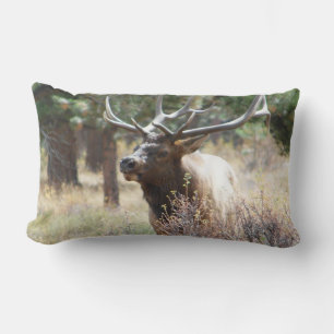 Rectangle Chasse au wapiti Chambre de lit Mancave Coussin dé