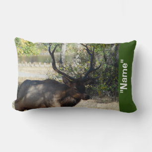 Rectangle Chasse au wapiti Chambre de lit Mancave Coussin dé