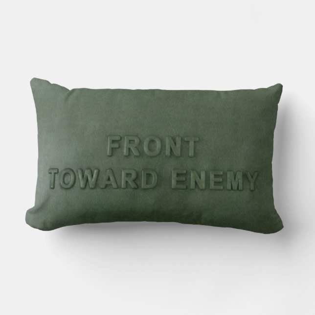 Rectangle Claymore coussin de mine (Recto)