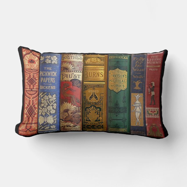 Rectangle Conception ancienne de coussin de livre (Recto)