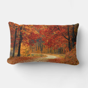 Rectangle Couleurs saisonnières du coussin lombaire d'automn