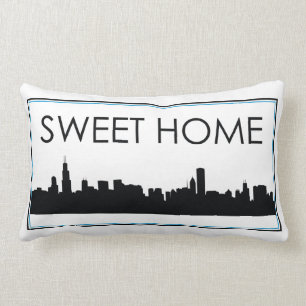 Rectangle Coussin à la maison doux de Chicago