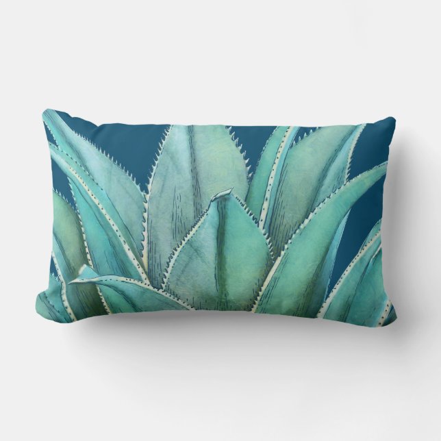 Rectangle Coussin Agave Lumbar (Recto)