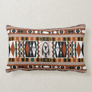 Rectangle Coussin Amérindien Dreamcatcher