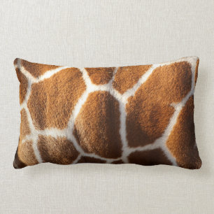 Rectangle Coussin avec la copie de girafe
