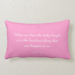 Rectangle Coussin bébé citant Sigmund Freud