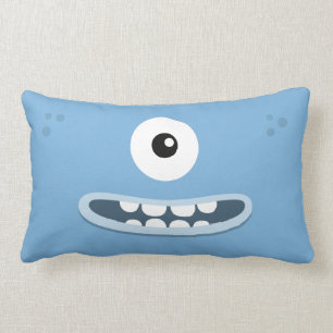Rectangle Coussin bleu de Dah de pièce en t de La de BBSS