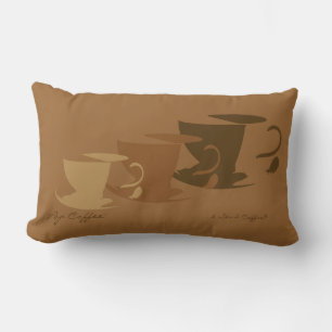 Rectangle Coussin café pop - petit