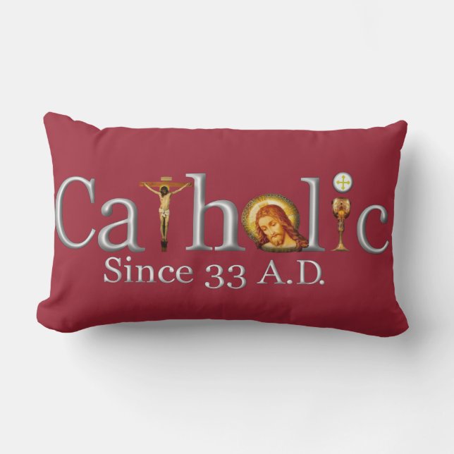 Rectangle Coussin catholique 33 AD Lumbar (Recto)