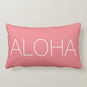 Rectangle Coussin Coral Aloha