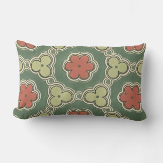 Rectangle Coussin d'accents géométrique rétro